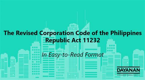 companies section|THE REVISED CORPORATION CODE OF THE PHILIPPINES .